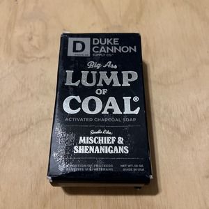 Duke 01HOLIDAYCOAL1 Charcoal Soap - 10oz